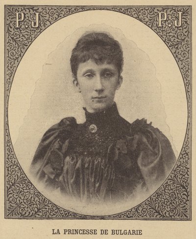 Princess Marie-Louise of Bulgaria by French School